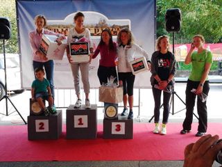 La premiazione femminile della K27