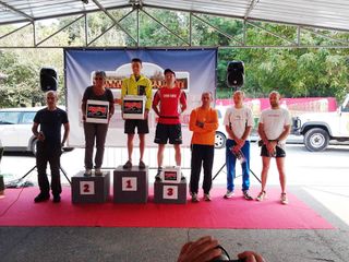 La premiazione maschile della K24