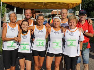 Alcuni atleti del Gaglianico 74