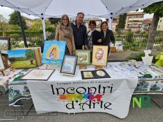 A Cossato tra le bancarelle...al ponte FOTO e VIDEO Angela Lobefaro per newsbiella.it