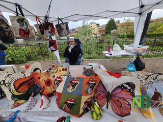 A Cossato tra le bancarelle...al ponte FOTO e VIDEO Angela Lobefaro per newsbiella.it