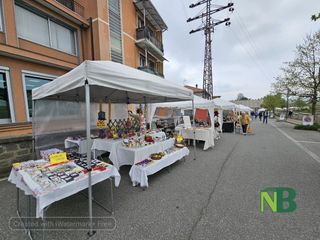 A Cossato tra le bancarelle...al ponte FOTO e VIDEO Angela Lobefaro per newsbiella.it