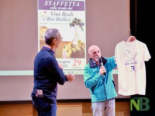 Presentata a Gaglianico la “Staffetta sulle Strade dei Vini Reali e dei Risi Biellesi”: un viaggio tra sport, storia e sapori - Foto di Davide Finatti per newsbiella.it