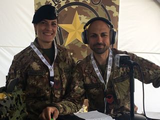 Biella, Adunata Alpini e l'intervista a Radio Esercito: "La radio che marcia al tuo fianco" - Foto Daniela Fresc
