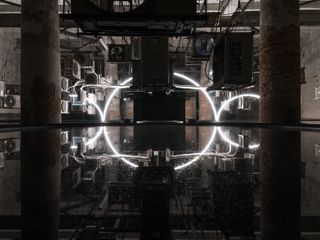 Il Terzo Paradiso di Pistoletto apre la Biennale di Architettura di Venezia (foto di Riccardo Banfi)