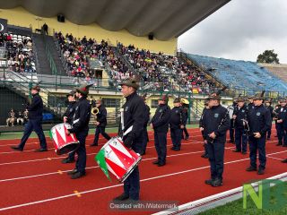 Biella, grande spettacolo al Pozzo - La Marmora: i paracadutisti si lanciano per l'Adunata - Servizio di Maria Camilla Toffetti per newsbiella.it