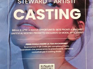 Biella sotto i riflettori: "Model, hostess, steward" aperte le candidature al casting Biella sotto i riflettori: "Model, hostess, steward" aperte le candidature al casting