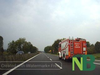 Incidente sulla superstrada: traffico rallentato all’uscita di Cossato FOTO Mattia Baù per newsbiella.it