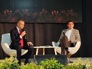 Sul palco di Parola Bolle, Carlo Preve e Alessandro Ciccioni Sul palco di Parola Bolle, Carlo Preve e Alessandro Ciccioni