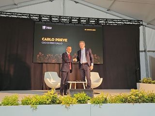 Sul palco di Parola Bolle, Carlo Preve e Alessandro Ciccioni Sul palco di Parola Bolle, Carlo Preve e Alessandro Ciccioni