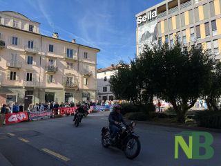 Rievocazione del circuito motociclistico di Biella 1939, ospite d'onore: Giacomo Agostini FOTO Davide Finatti