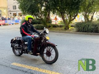 Rievocazione del circuito motociclistico di Biella 1939, ospite d'onore: Giacomo Agostini FOTO Davide Finatti