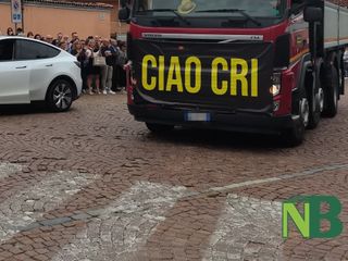 L'abbraccio commosso di Candelo a Cristian Bonifacio: "Beato chi ti ha conosciuto"