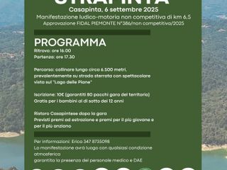 Le corse della settimana di newsbiella.it da martedì 2 a domenica 7 settembre Le corse della settimana di newsbiella.it da martedì 2 a domenica 7 settembre