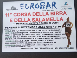Le corse della settimana di newsbiella.it da martedì 2 a domenica 7 settembre Le corse della settimana di newsbiella.it da martedì 2 a domenica 7 settembre