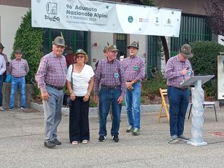 Onori, Messa e cena: gli Alpini biellesi per San Maurizio FOTO di Lauretta Gronda per newsbiella.it