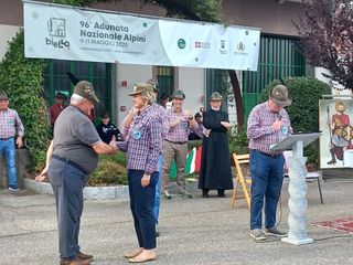 Onori, Messa e cena: gli Alpini biellesi per San Maurizio FOTO di Lauretta Gronda per newsbiella.it