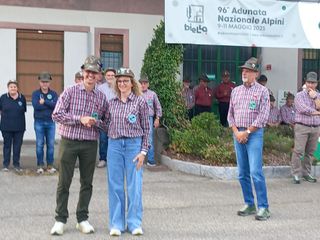 Onori, Messa e cena: gli Alpini biellesi per San Maurizio FOTO di Lauretta Gronda per newsbiella.it