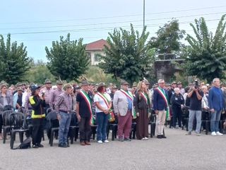 Onori, Messa e cena: gli Alpini biellesi per San Maurizio FOTO di Lauretta Gronda per newsbiella.it