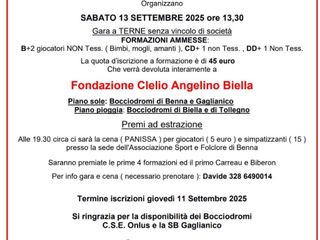 A Benna un we di sport