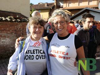 Miagliano corre insieme: 104enne e 92enne emozionano al Villa Poma Trail FOTO Davide Finatti per newsbiella.it