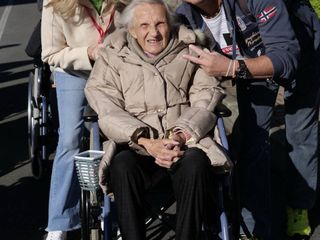 Miagliano corre insieme: 104enne e 92enne emozionano al Villa Poma Trail FOTO Davide Finatti per newsbiella.it