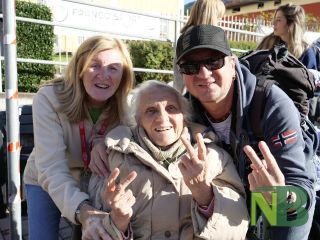 Miagliano corre insieme: 104enne e 92enne emozionano al Villa Poma Trail FOTO Davide Finatti per newsbiella.it