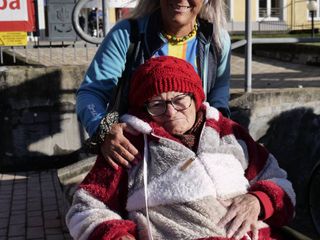 Miagliano corre insieme: 104enne e 92enne emozionano al Villa Poma Trail FOTO Davide Finatti per newsbiella.it