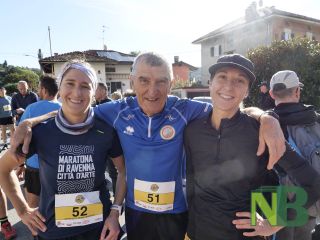 Miagliano corre insieme: 104enne e 92enne emozionano al Villa Poma Trail FOTO Davide Finatti per newsbiella.it