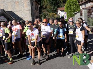 Miagliano corre insieme: 104enne e 92enne emozionano al Villa Poma Trail FOTO Davide Finatti per newsbiella.it