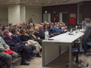 A Biella un omaggio a Franco Mosca: intitolata una via e la sala di chirurgia robotica dell’Ospedale FOTO