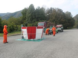 Le squadre AIB di Azoglio e Masserano a Crevacuore per un'esercitazione FOTO
