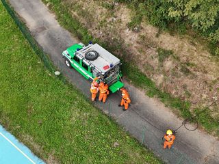 Le squadre AIB di Azoglio e Masserano a Crevacuore per un'esercitazione FOTO