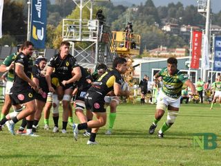 Rugby, Serie A Elite, II giornata Biella Rugby v Rugby Viadana 35–42 FOTO Enrico Eletto per newsbiella.it