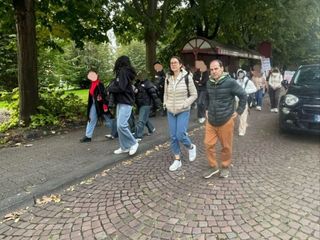 Gaza, studenti in piazza a Biella FOTO Giuliana Mosca