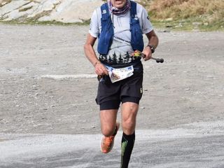 Federico Bollo al Vertical Road to Colle Gran San Bernardo vince la categoria V3