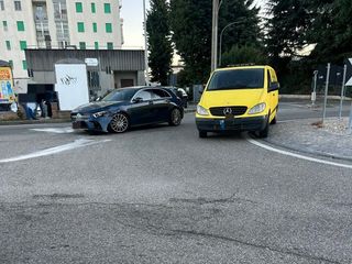 Incidente tra auto e motorino a Valdengo FOTO Incidente tra auto e motorino a Valdengo FOTO