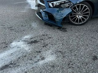 Incidente tra auto e motorino a Valdengo FOTO Incidente tra auto e motorino a Valdengo FOTO