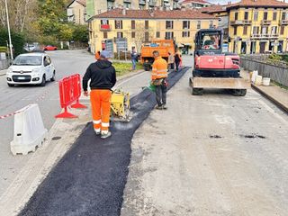 Riaperto al doppio senso il ponte Cerruti a Biella Chiavazza