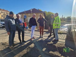 Biella Chiavazza, ponte Cerruti, Franceschini: "Entro una settimana riaprirà al doppio senso" FOTO