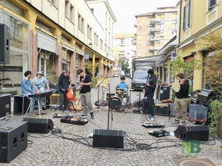 Musica e Moda Invadono il centro di Biella  foto e video Riccardo Tosi