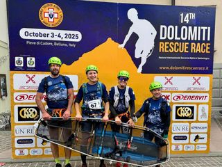 Grande risultato per il Soccorso Alpino Biellese alla 14ª Dolomiti Rescue Race