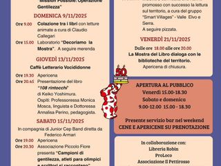 A Occhieppo Inferiore la "Mostra del libro" tra colazioni e letture