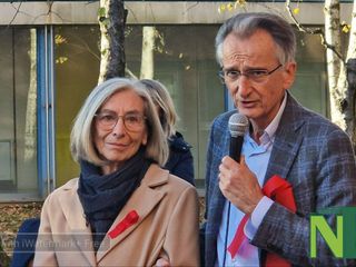 Biella, la Panchina “Respect” di Gigi Piana dopo 8 anni rinasce a Città Studi