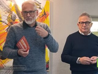 Biella inaugura la prima Portineria di comunità in un contesto artistico, all'Opificio dell'Arte foto Mattia Baù per newsbiella.it