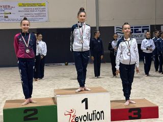 Ritmica, Ginevra Lanza è d’argento nel regionale FGI Silver LB, quarto posto per Andrea Viola Adamo