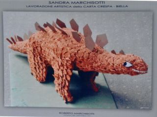 L’arte senza confini di Sandra Marchisotti: la carta crespa che emoziona grandi e bambini foto Copyright Roberto Marchisotti