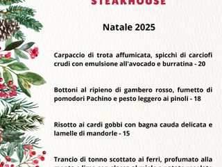 Il Natale dal gusto autentico de La Prateria Steakhouse Il Natale dal gusto autentico de La Prateria Steakhouse