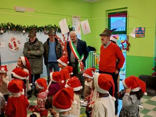 A Tollegno una visita speciale alla scuola dell’infanzia A Tollegno una visita speciale alla scuola dell’infanzia