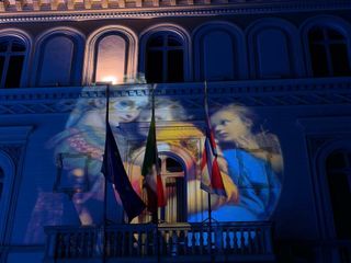 A Biella un nuovo evento natalizio: il mapping illumina Palazzo Oropa
